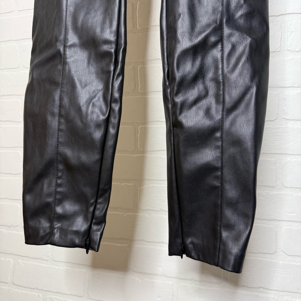 Zara Black High-Waisted Leggings - Picture 6 of 7